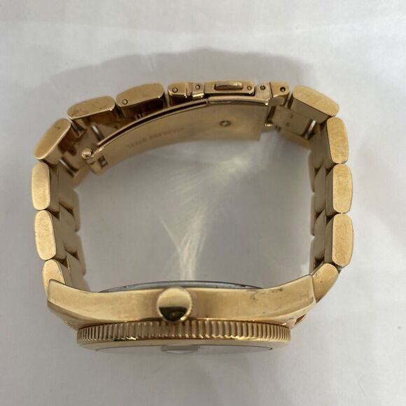 Fossil ES3587 Women Gold Stainless Steel Rose Gold Analog Dial Wrist Watch GE410 - Picture 8 of 12